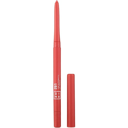 3INA MAKEUP The Automatic Lip Pencil 261 Dark Nude Longwearing Waterproof Highly Pigmented