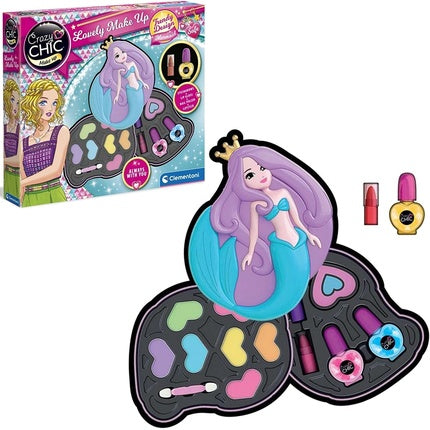 Clementoni 18652 Crazy Chic Mermaid Culture Bag for Children 6+