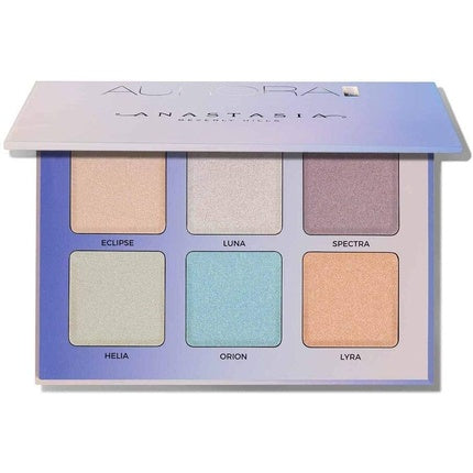 Anastasia Beverly Hills Glow Kit Aurora Yellow Blue Gold Lilac Green Pink Rose Purple