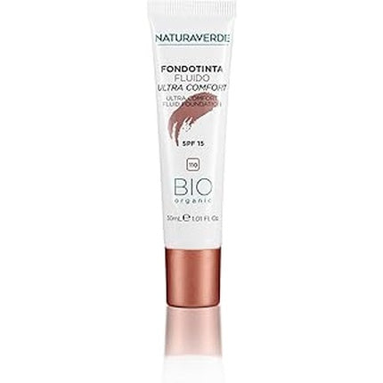 Natura Verde Bio Make Up - Ultra Comfort Liquid Foundation With Hyaluronic Acid 30 Ml