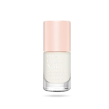Pupa Nail Polish with Lip Gloss Effect Nails 008 Milky White 4.5ml