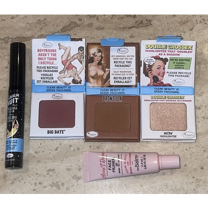 THE BALM Travel Size Favorites! Bronzer, Highlighter, Blush, Face Primer, Mascara!