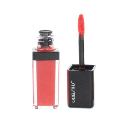 Shiseido LacquerInk Lipstick 305 Red Shimmering Glossy Moisturizing Lipstick