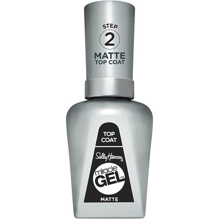 Sally Hansen Miracle Gel Matte Top Coat Gel-Like Nail Polish