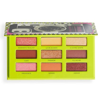 Makeup Revolution X Emily In Paris Camera Queen Eyeshadow Palette New Authentic