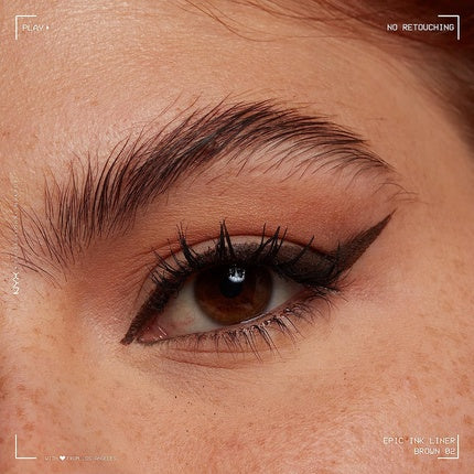 NYX Professional Makeup Epic Ink Eye Liner Felt Tip Liner Pen Waterproof Vegan Formula 7ml