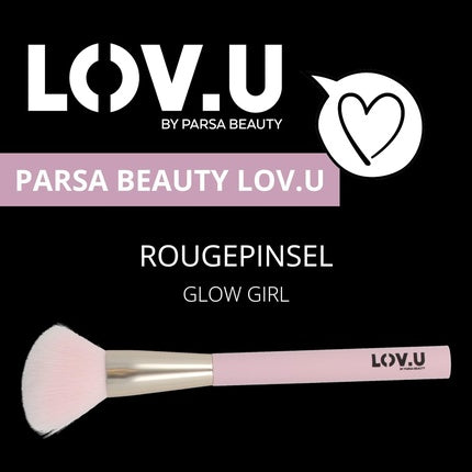 PARSA Beauty LOV.U Blush Brush for Applying Blush in Tapered Brush Shape