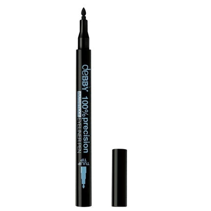 DEBBY Waterproof Black Tulip Eyeliner Pen for Eye Makeup and Cosmetics