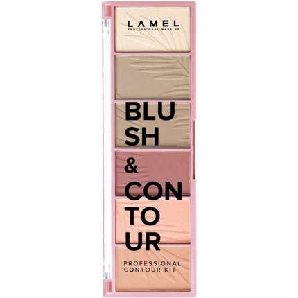 Six Colors Blush and Contour Kit All in One Number 03