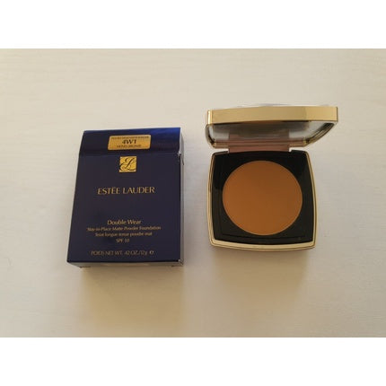 Estee Lauder Double Wear Stay in Place Matte Powder Foundation 4W1 Honey Bronze