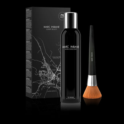 Marc Inbane X-Mas Set Natural Tanning Spray With Free Powder Brush - 175 Ml