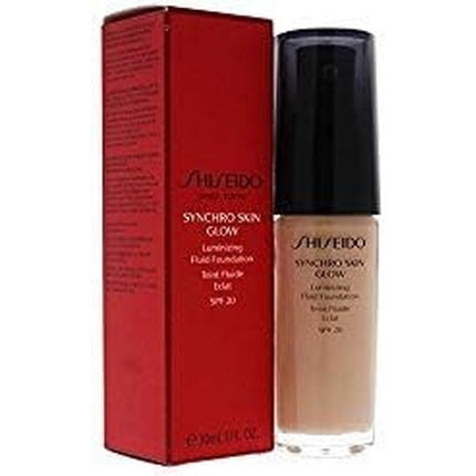 Shiseido Synchro Skin Glow Luminizing Fluid Foundation Rose3 30ml