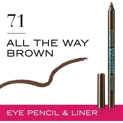 Contour Clubbing Waterproof Eyeliner #71 All the Way Brown