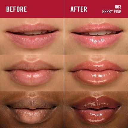 Rimmel Oh My Gloss! Lip Oil 003 Berry Pink Juicy Shine Hydrates Naturally