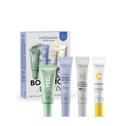 Madara Botanic Activist 4-Step Mini Renewal Routine Set - 62ml