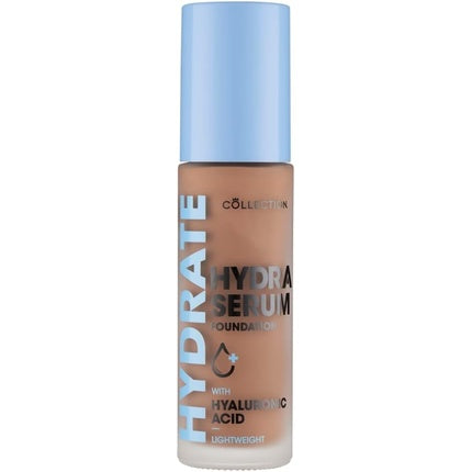 Collection Cosmetics Hydra Serum Foundation Breathable Formula for Glowy Skin 30ml Dark Mocha
