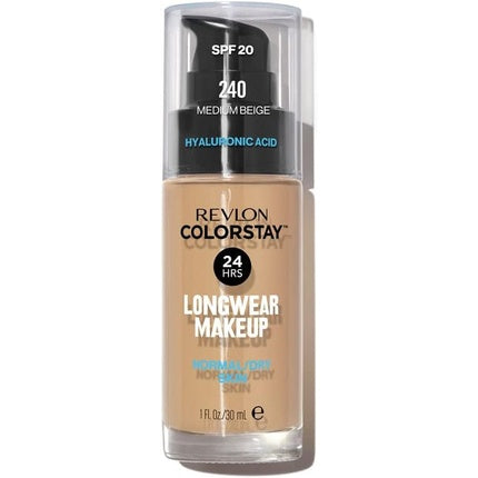 Revlon Colorstay Longwear Makeup for Normal/Dry Skin SPF 20 Medium Beige