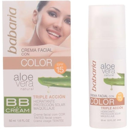 Moisturizing Aloe Facial Cream with SPF 15 - 50ml