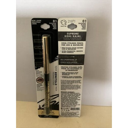 Milani Supreme Kohl Kajal Eyeliner #01 Blackest Black