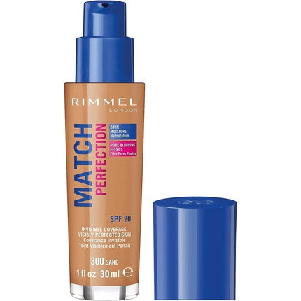 Rimmel Match Perfection Foundation Spf20 300 Sand 30ml