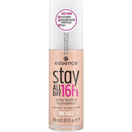 Essence Stay All Day 16h Long-Lasting Foundation 15 Soft Cream
