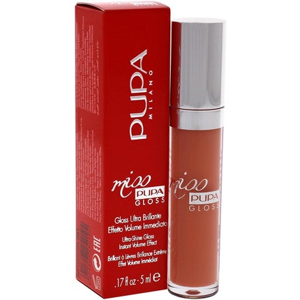 Pupa Miss Pupa Gloss Ultra Shine Gloss Instant Volume Effect Lip Gloss 201 5ml