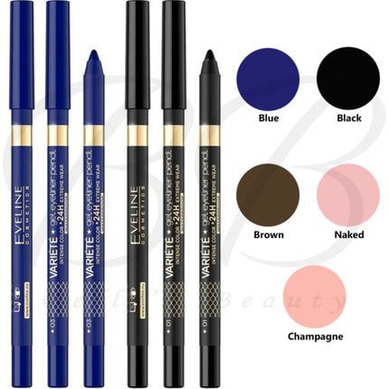Eveline Variete Gel Waterproof Eye Pencil 06 Champagne 9g