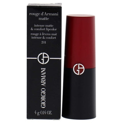 Giorgio Armani Rouge DArmani Matte Lipcolor 201 Nightberry Women Lipstick 0.14 oz