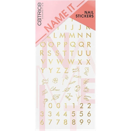 Catrice Name It Nail Stickers Gold Long Lasting 91 Pieces