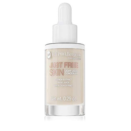 Bell HYPOAllergenic Just Free Skin Light Liquid Concealer 9g 01 Ivory