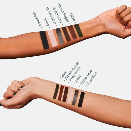 Wonderskin 1440 Longwear Brown Eyeliner Pencils Waterproof Eye Makeup Eyebrow Pencil Smudge Proof Brown Sugar