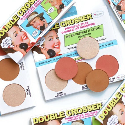 Double Crosser Face Palette by The Balm for Women 0.29 Oz
