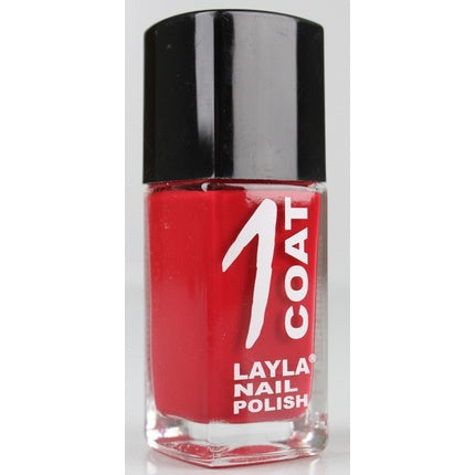 Layla Cosmetic 1 Coat Nail Polish 17ml Devil Wears Red Berry Red K29-H