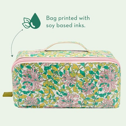 William Morris Beauty Washbag Toiletry Bag for Makeup Essentials Cosmetic