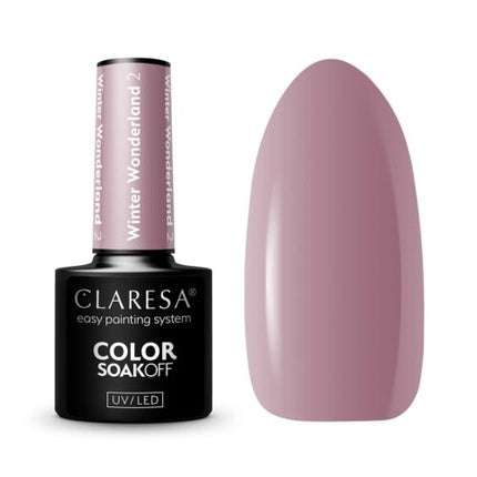 Winter Wonderland UV Nail Polish 5ml Claresa - Pack of 2