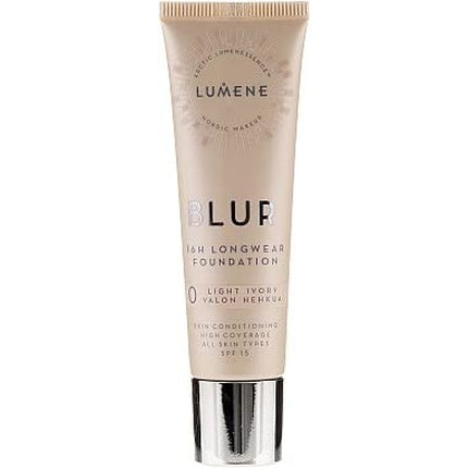 Lumene Blur Smoothing Foundation For All Skin Types Spf15 00 Light Ivory 30ml