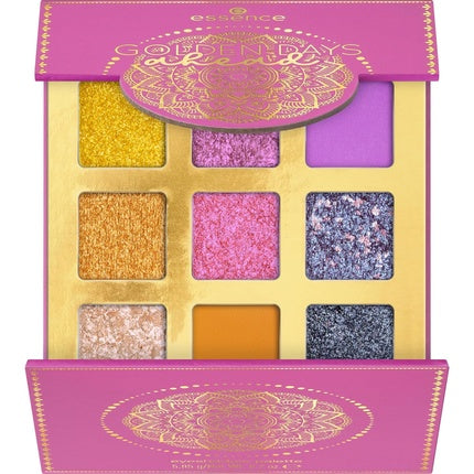 essence GOLDEN DAYS ahead Eyeshadow Palette 9 Colors Shiny Intense Vegan