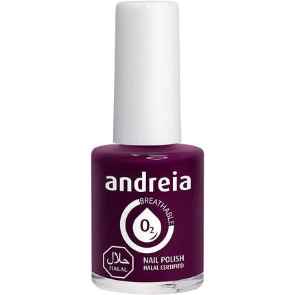 Andreia Halal Breathable Nail Polish Glossy Vegan and Cruelty-Free 10.5ml B7 Purple