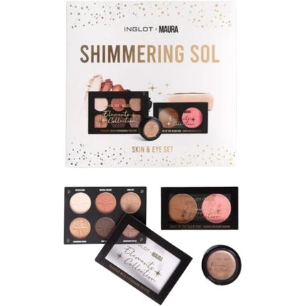 Inglot x Maura Christmas Shimmering Sol Elements Gift Set