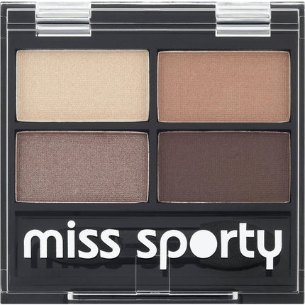 Miss Sporty Studio Colour Quattro Eye Shadow 403 Smoky Brown Eyes - 5g