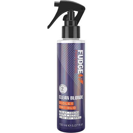 Fudge Hair Violet Toning Tri Blow Matte Finish Spray 150ml Purple