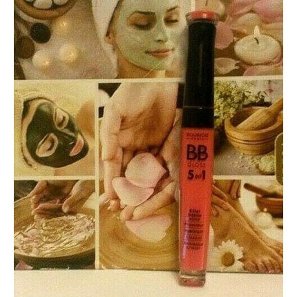 New Bourjois Paris BB Lip Gloss 5 in 1 in #02 Skin Medium 5.7ml