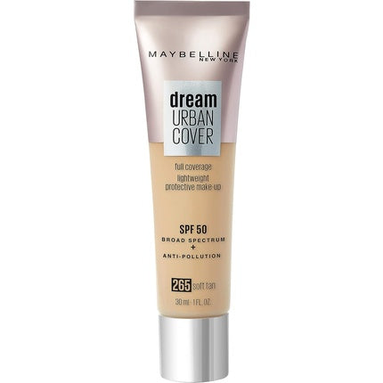 Maybelline Dream Urban Cover Foundation 265 Soft Tan 30ml