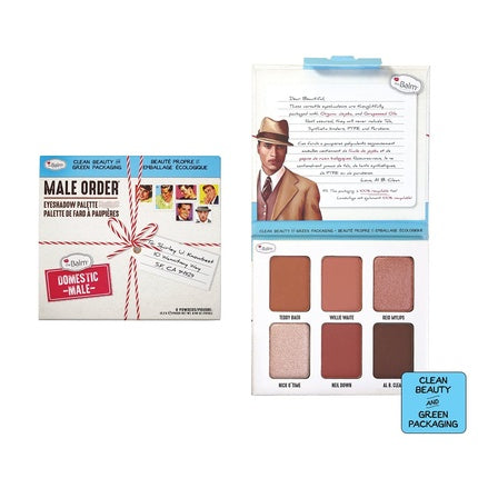 theBalm Male Order Eyeshadow Palette Domestic Male