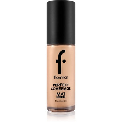 Flormar Perfect Coverage Mat Touch Foundation - 308 Fair Ivory, 30 ml