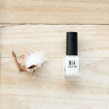 Mia Cosmetics-Paris 0483 Cotton White Nail Polish 11ml
