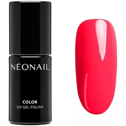 Neonail Pastel Pink Red UV Nail Polish Barbados Party 7.2ml