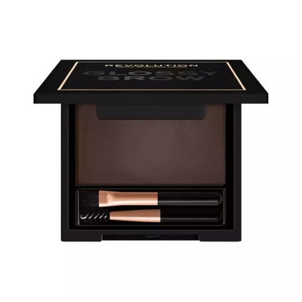 Makeup Revolution Glossy Brow Eyebrow Pomade Dark 5g