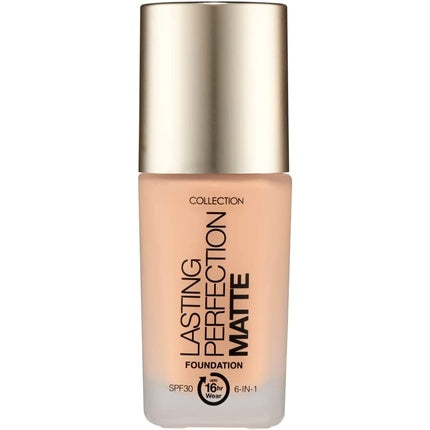 Collection Cosmetics Lasting Perfection Matte Foundation Full Coverage 27ml Toffee