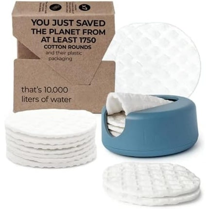 Lastround Sustainable Reusable Cotton Rounds for Facial Cleansing